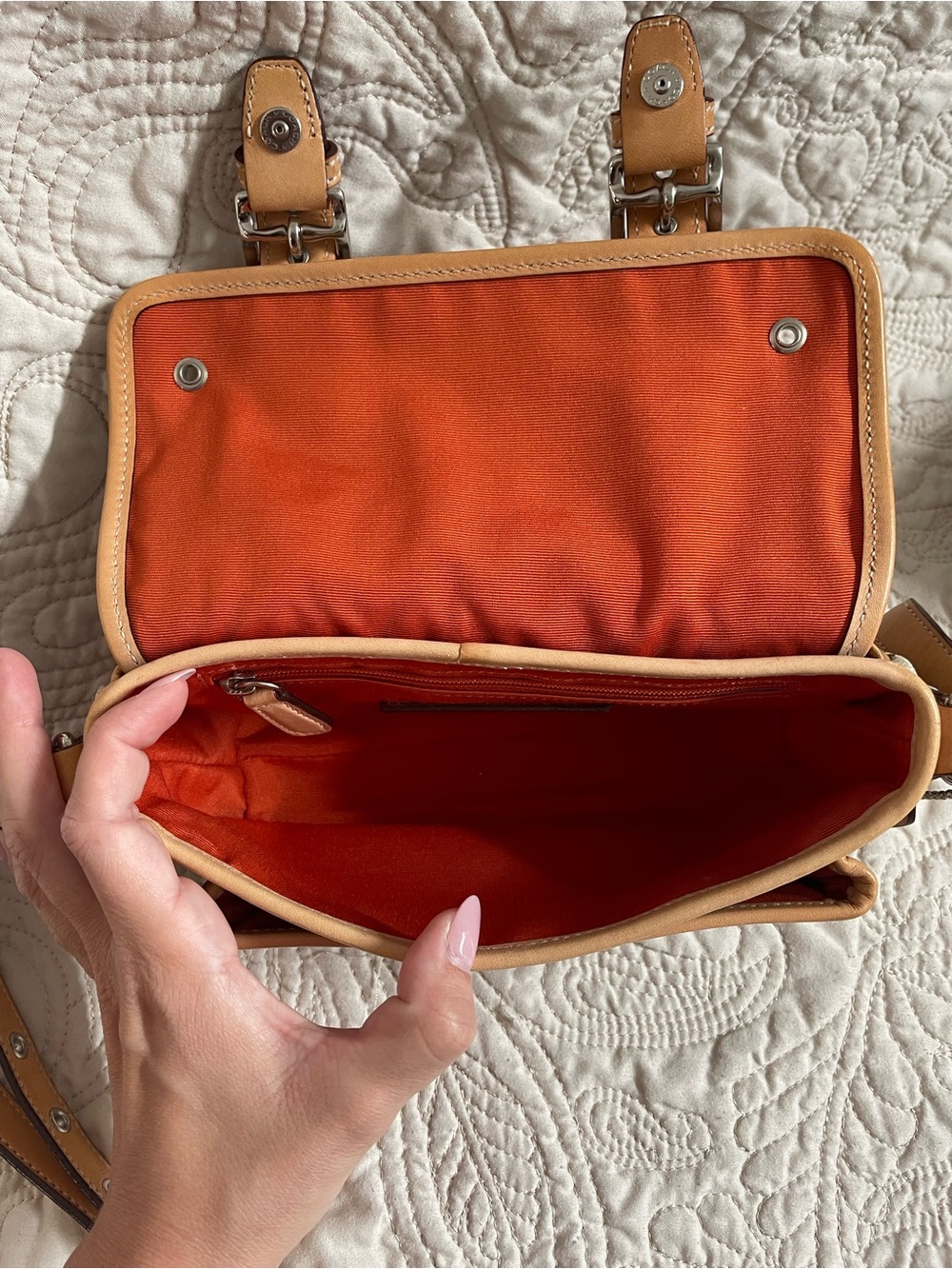 Coach Vintage y2k Signature Mini Field Bag- 6844 - Picture 8 of 10